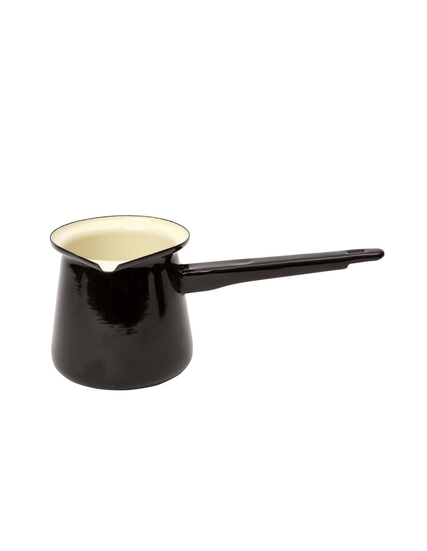 Black Enamel Turkish Coffeepot