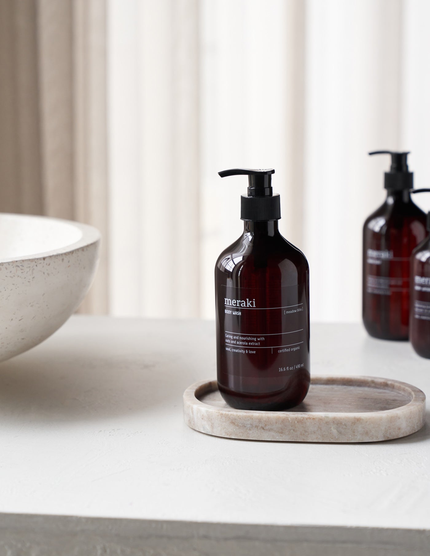 Meadow Bliss Organic Body Wash, Meraki