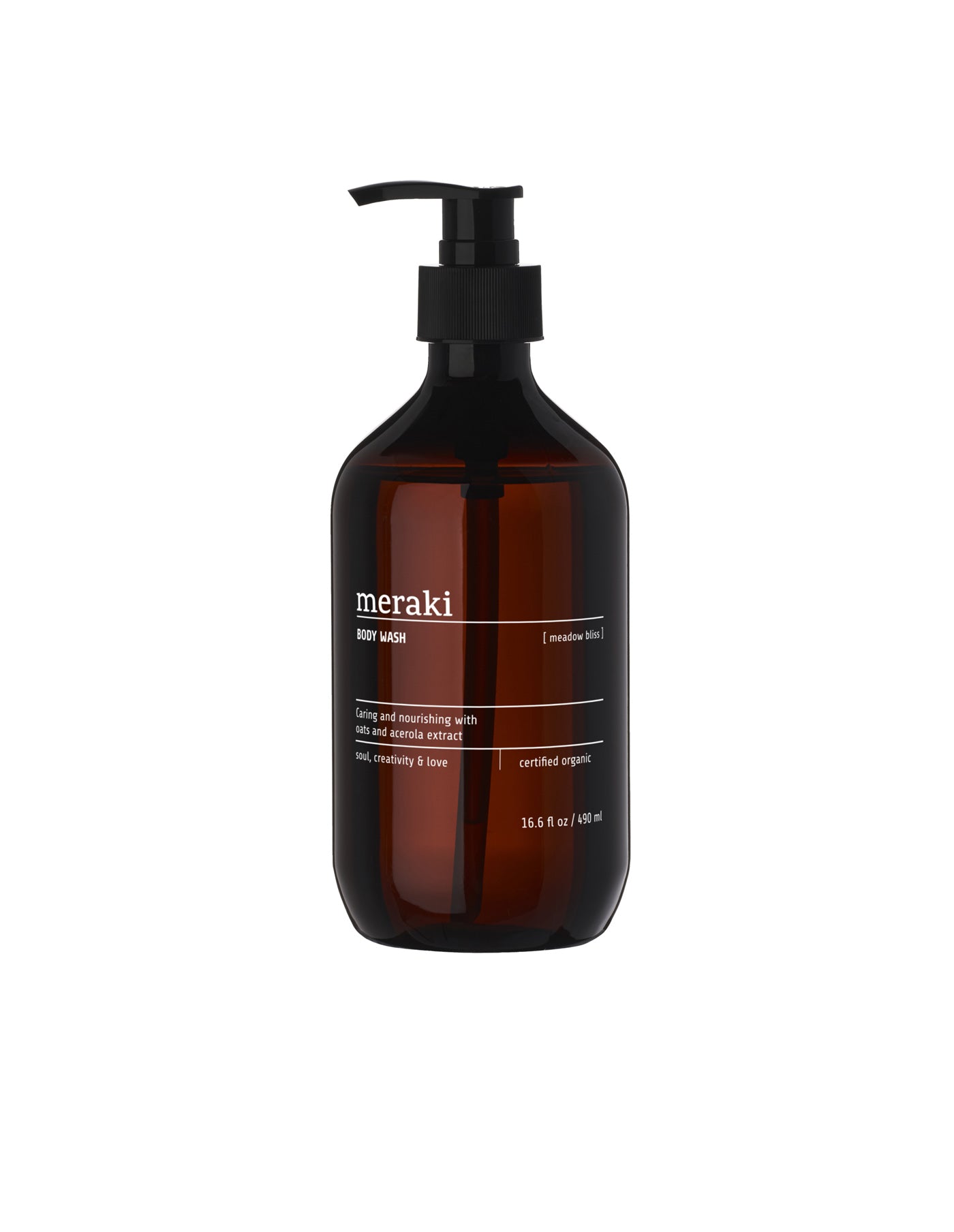 Meadow Bliss Organic Body Wash, Meraki