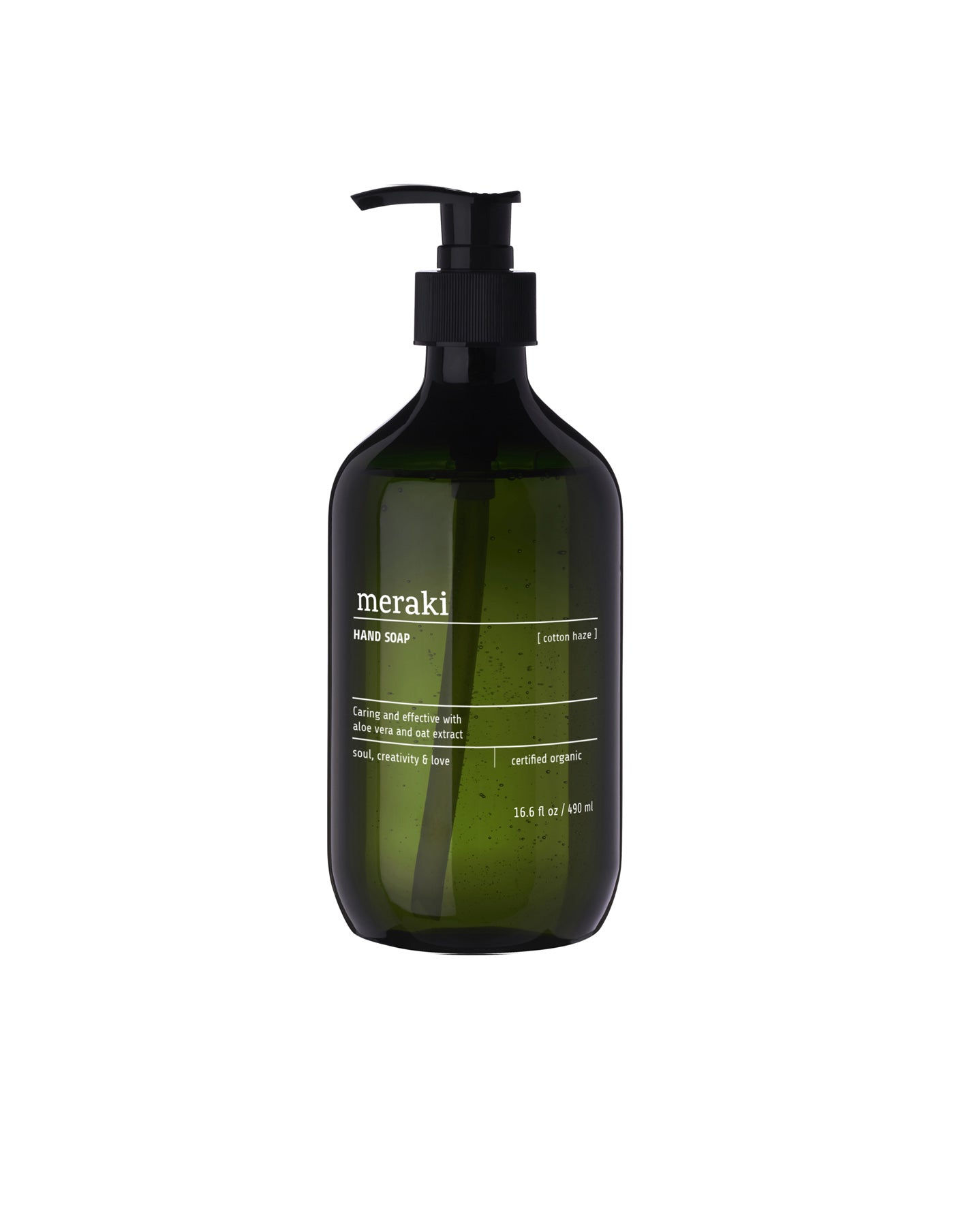 Cotton Haze Organic Hand Soap, Meraki