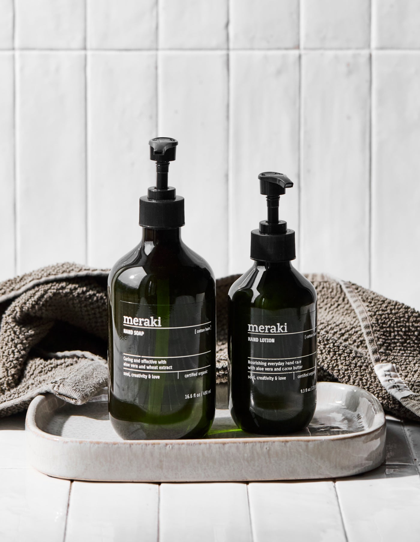 Cotton Haze Organic Hand Soap, Meraki