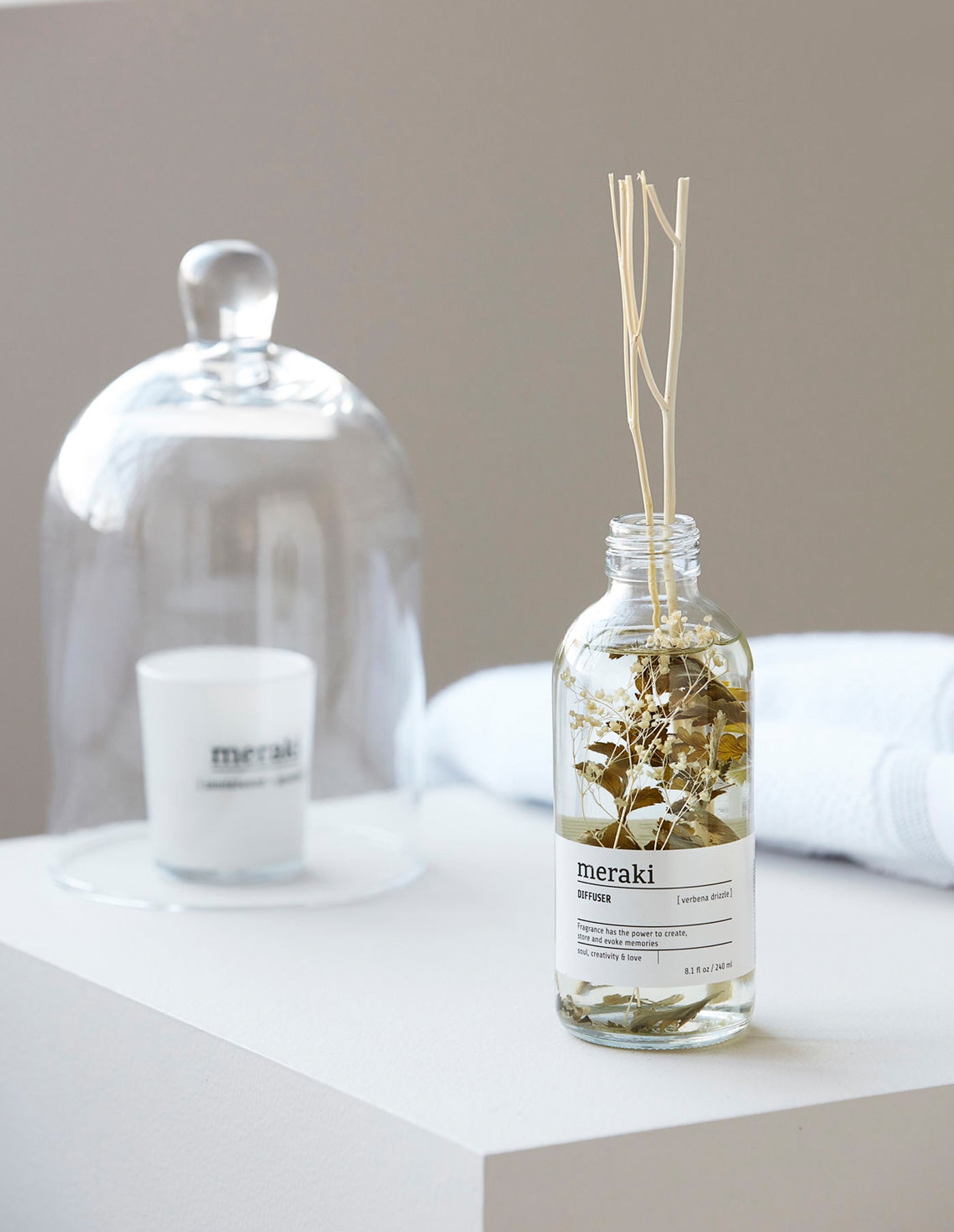 Verbena Drizzle Reed Diffuser, Meraki