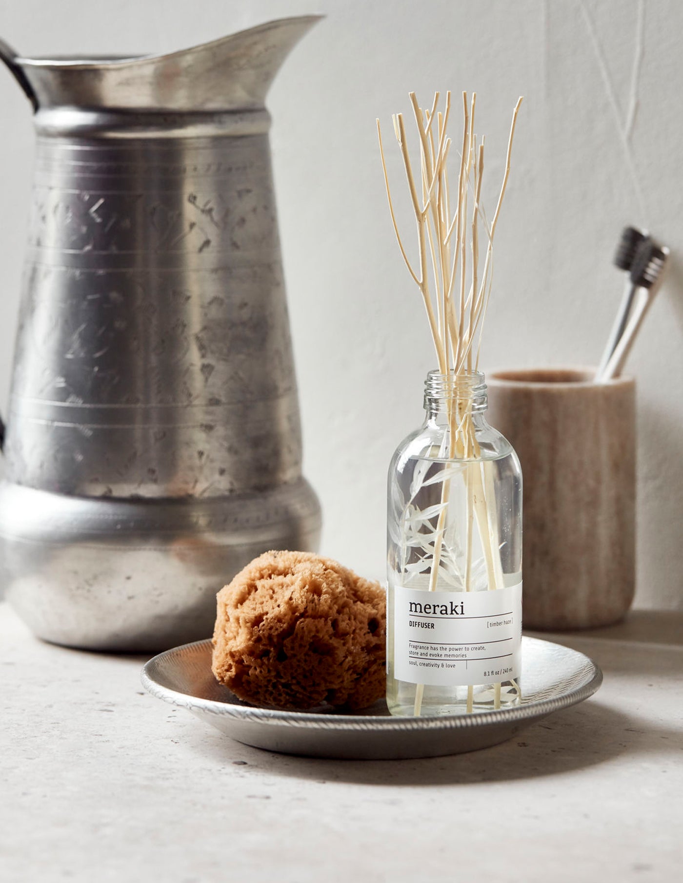 Timber Haze Reed Diffuser, Meraki