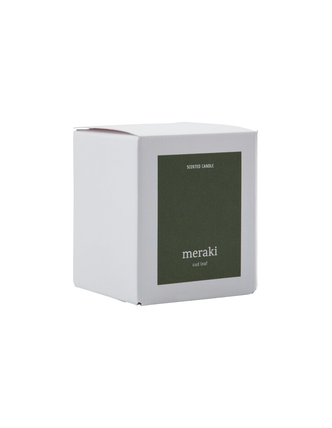 Oud Leaf Natural Candle, Meraki
