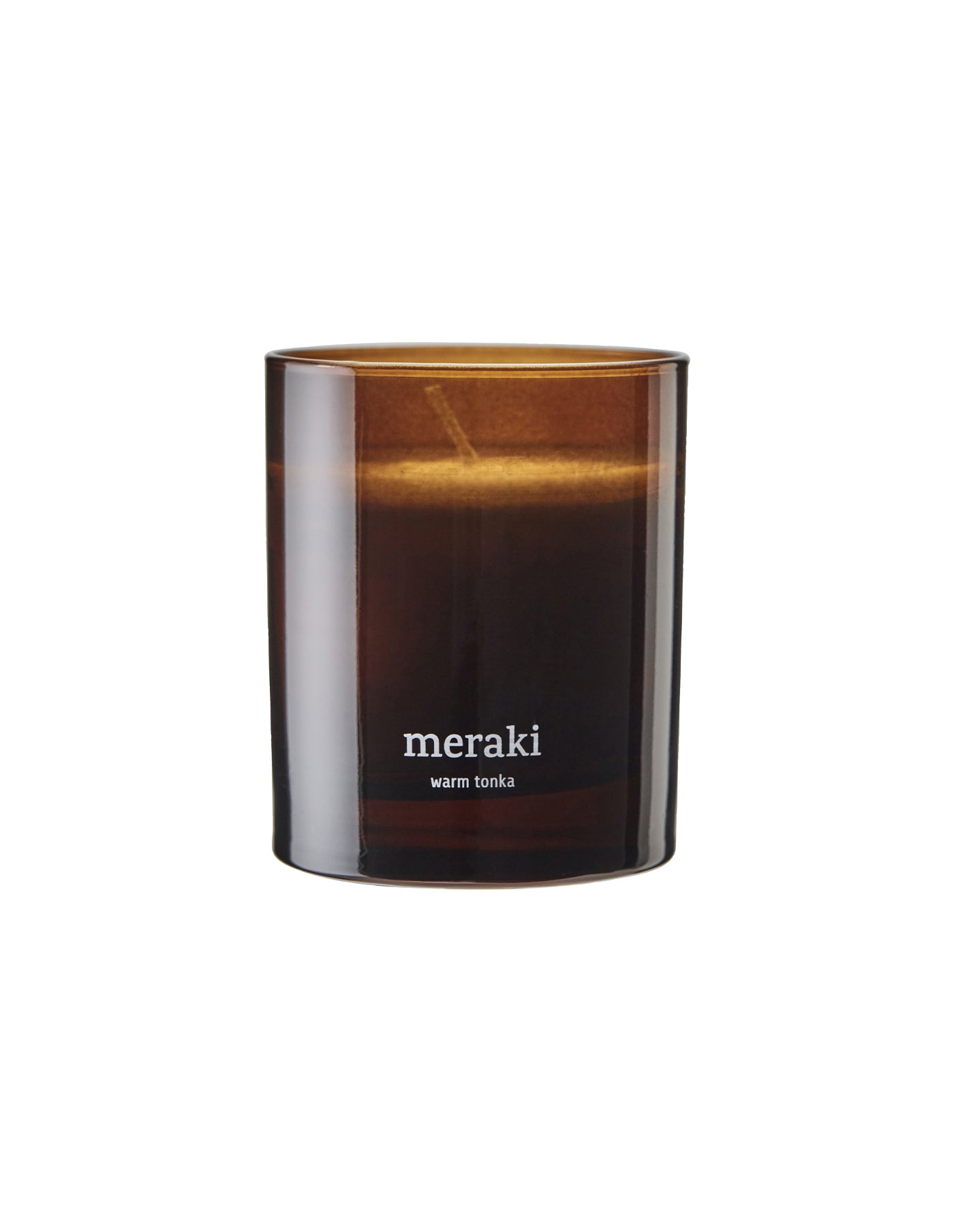 Warm Tonka Natural Candle, Meraki