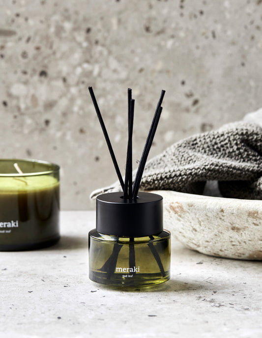 Oud Leaf Natural Diffuser, Meraki