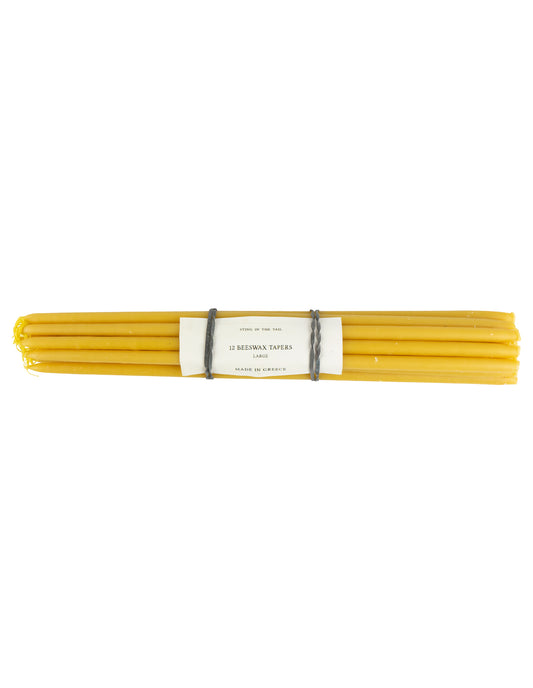 12 Beeswax Candle Set, Sting In The Tail