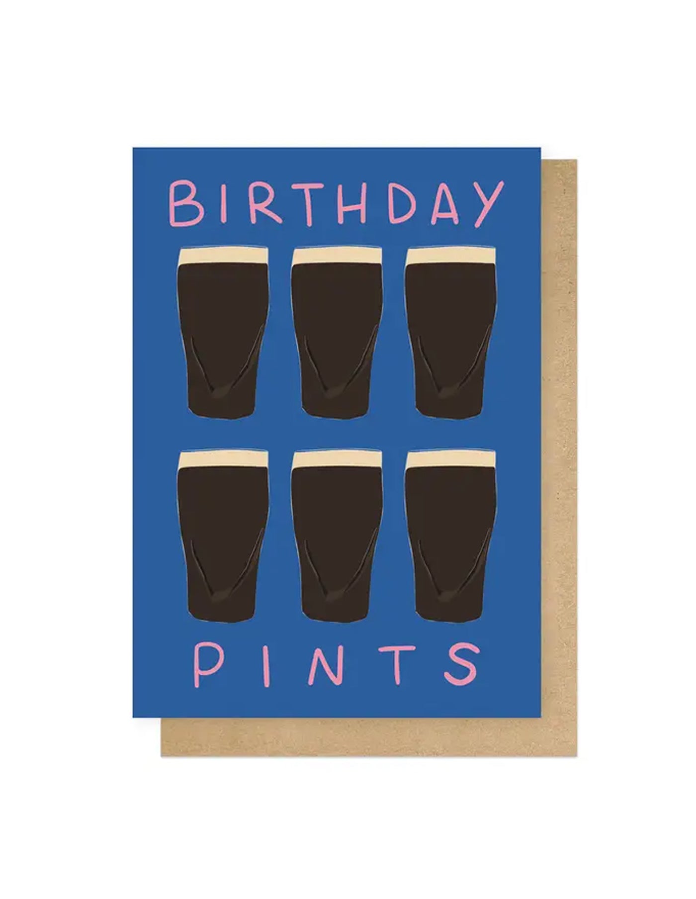 Birthday Pints Greeting Card, East End Prints