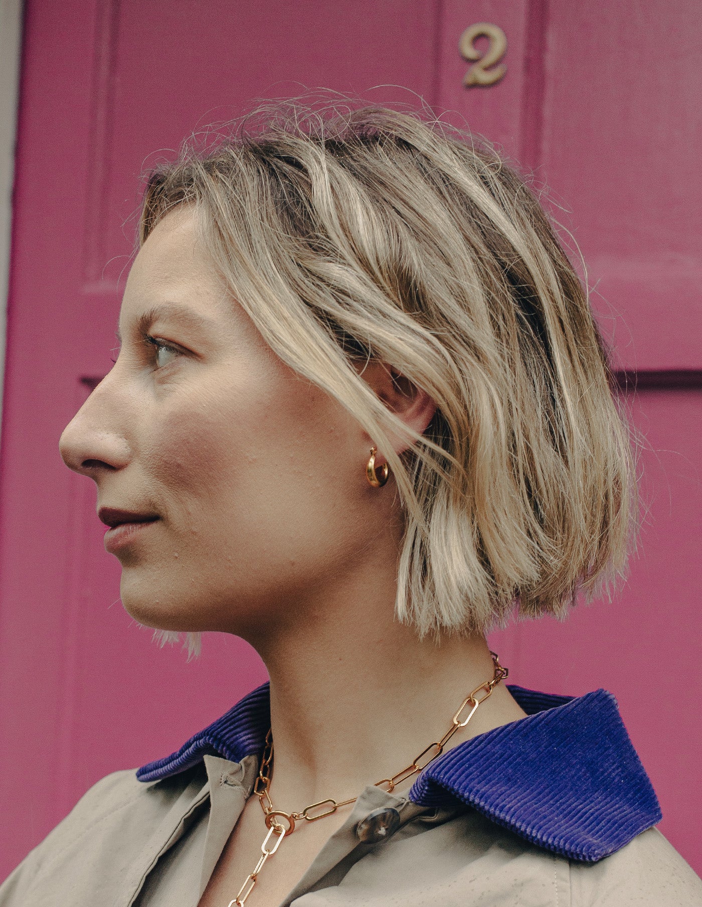 Gold Mini Crescent Hoop Earrings, Tarnish-Free Gold Plating