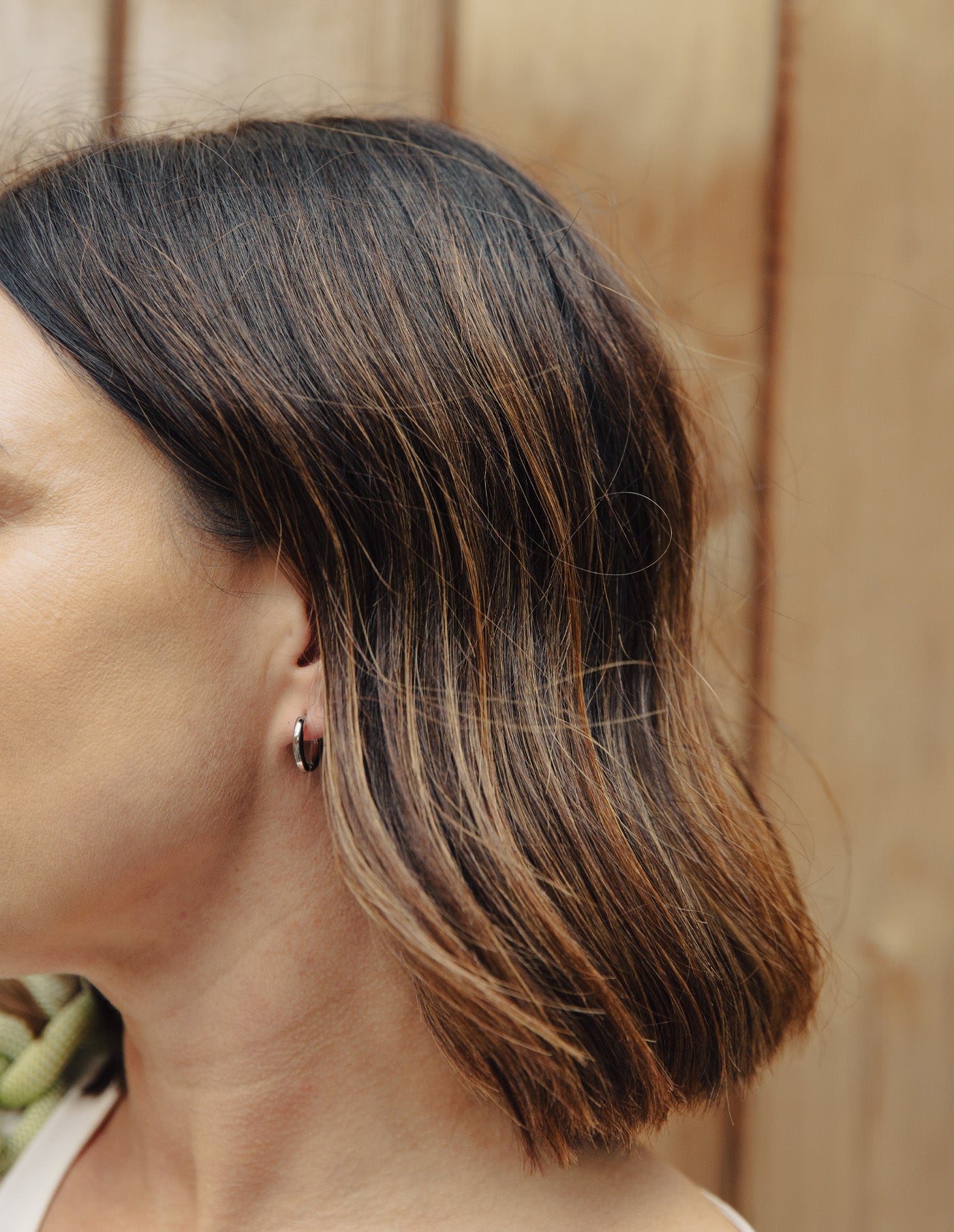 Silver Hoop Earrings 1cm, Tarnish-Free Silver Plating