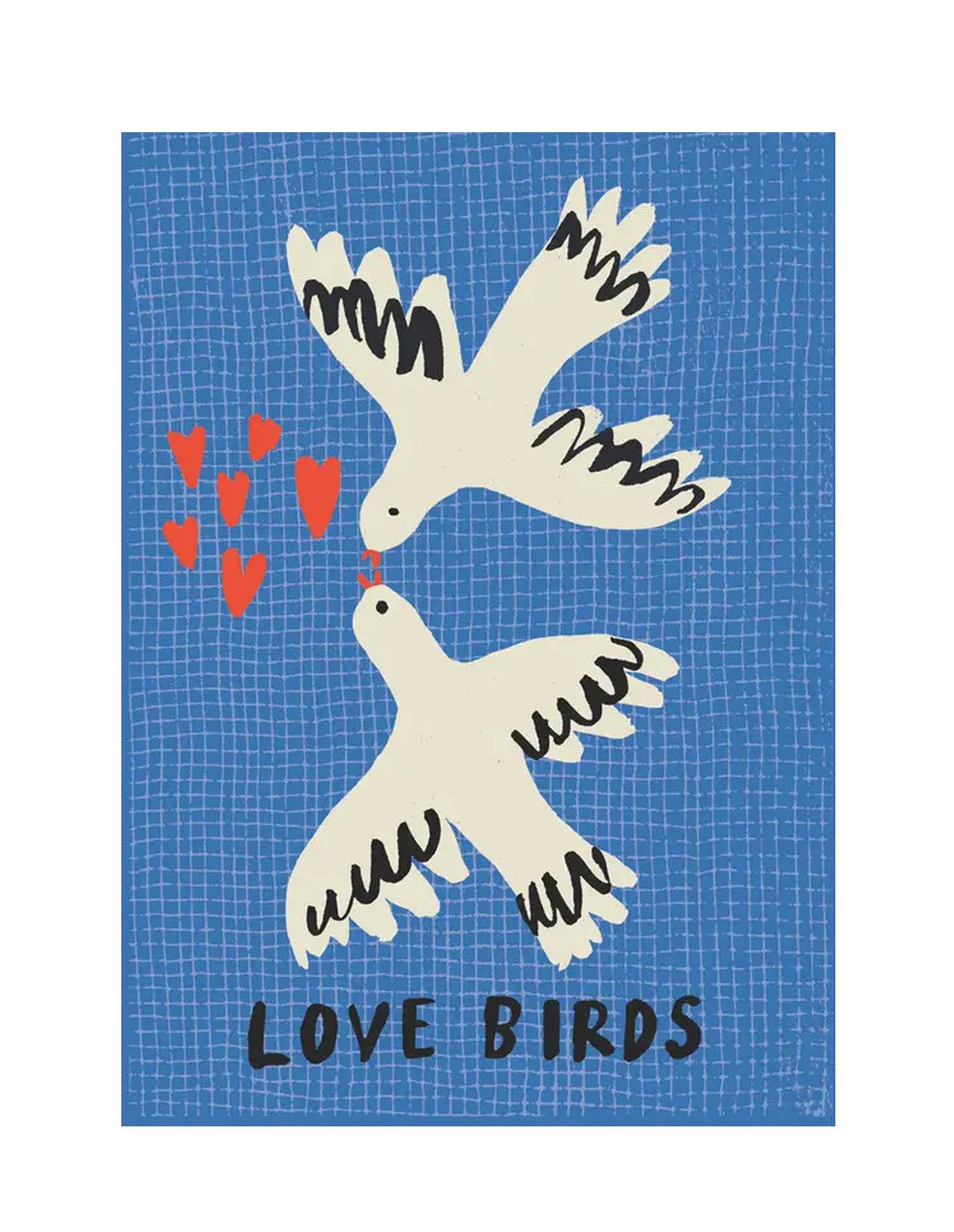 Love Birds Greeting Card, Becky Baur