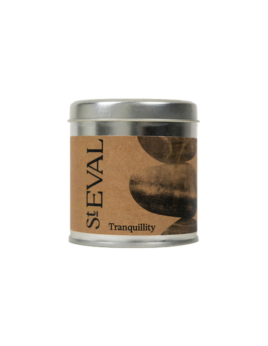Tranquility Scented Tin Candle, St Eval