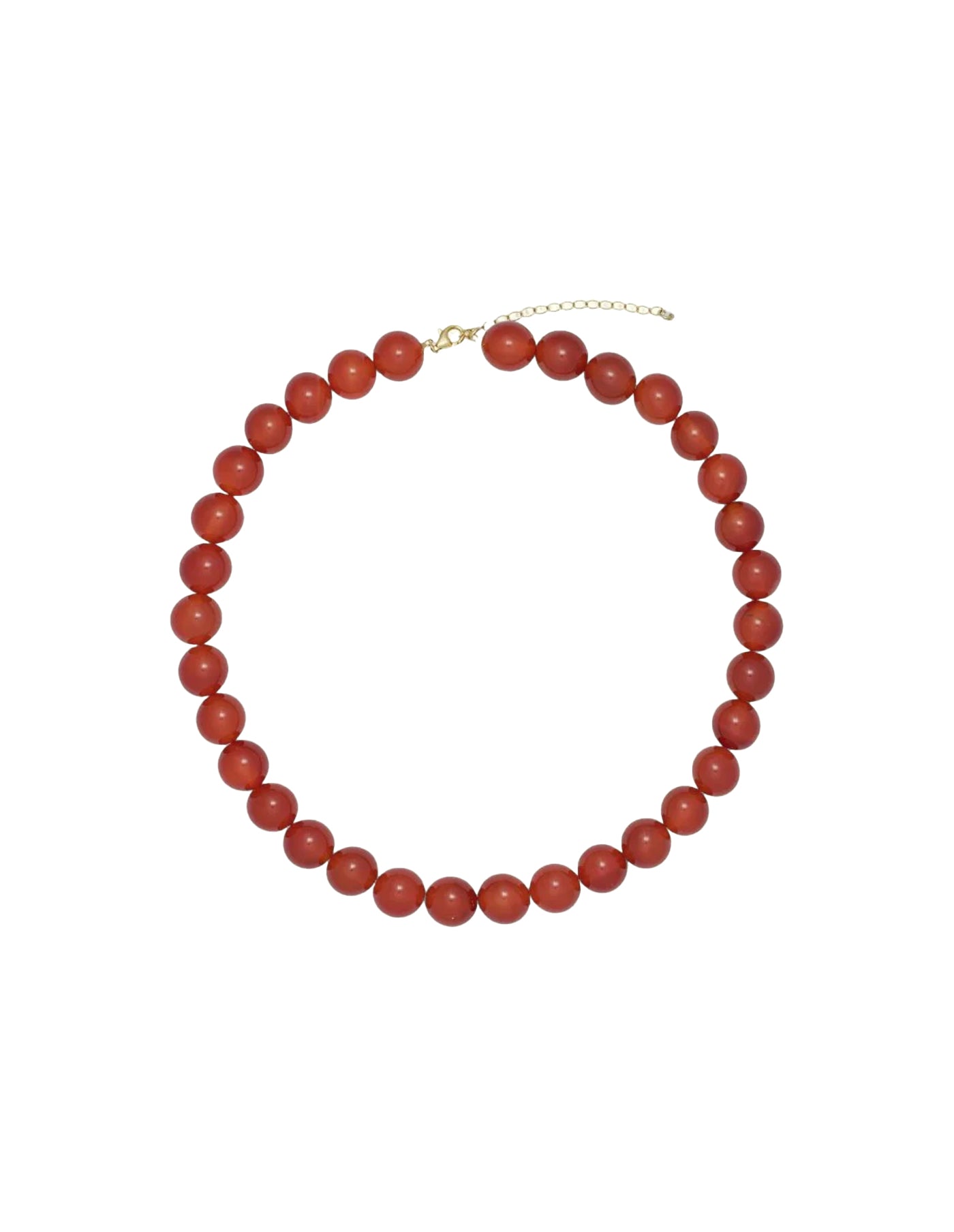 Faro Red Jade Necklace, Soi