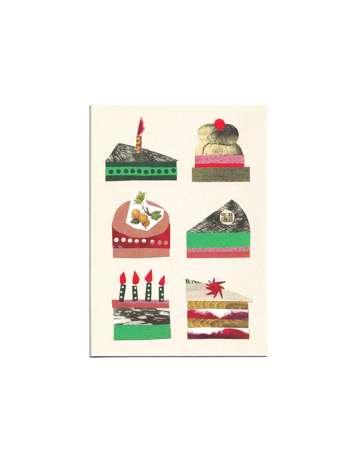 Cake Assortment Greeting Card, Cait McEniff