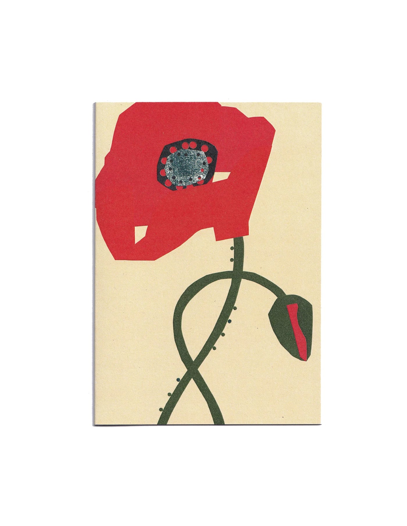 Poppy Greetings Card, Cait McEniff