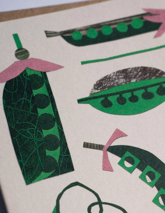 Pea Greeting Card, Cait McEniff