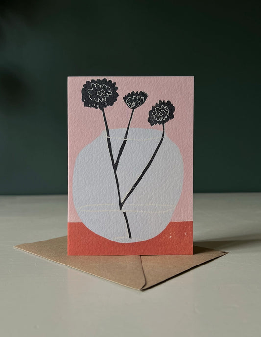 Glass Bowl Greeting Card, Luiza Holub