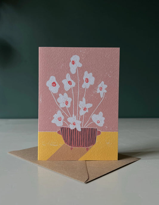 Hibiscus Greeting Card, Luiza Holub
