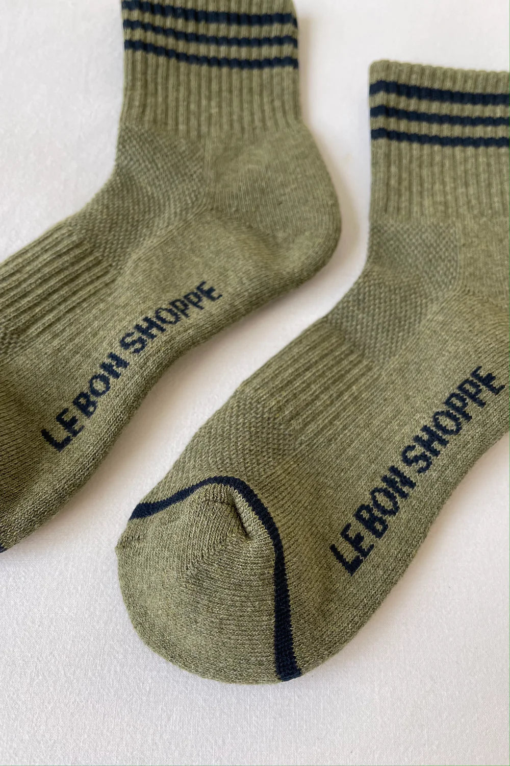 Sage Green Girlfriend Socks, Le Bon Shoppe