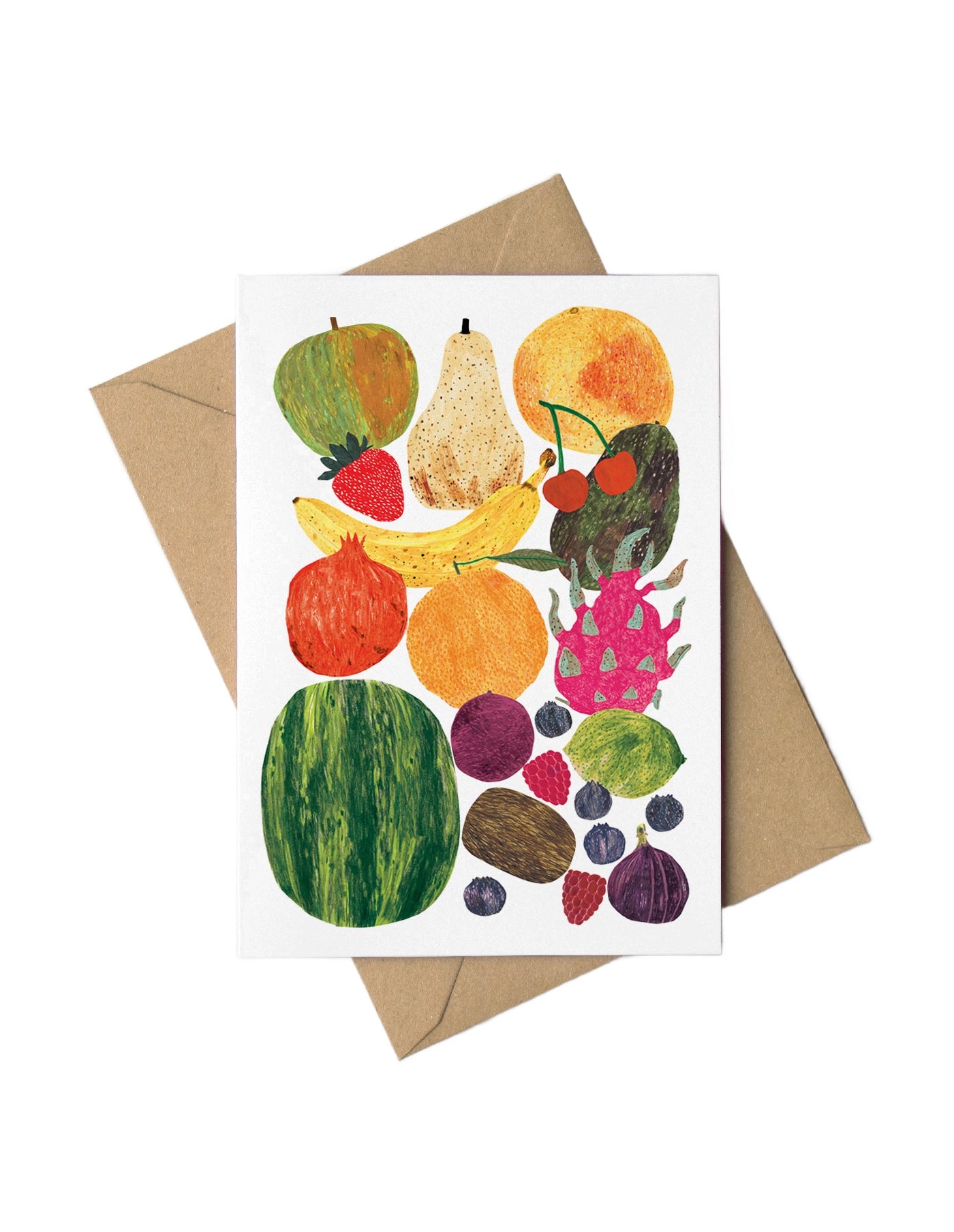 Fruits Greeting Card, James Barker