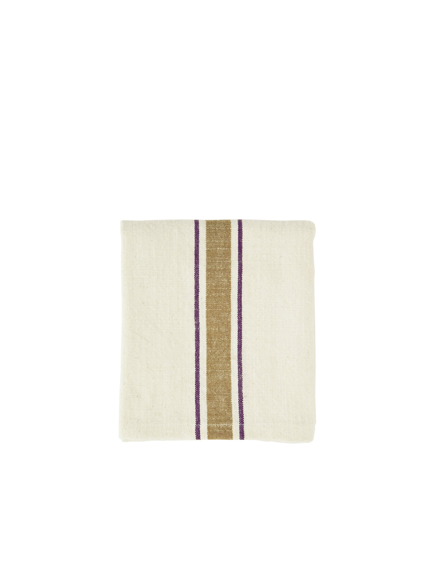 Sage Stripe Stonewashed Cotton Towel, Madam Stoltz