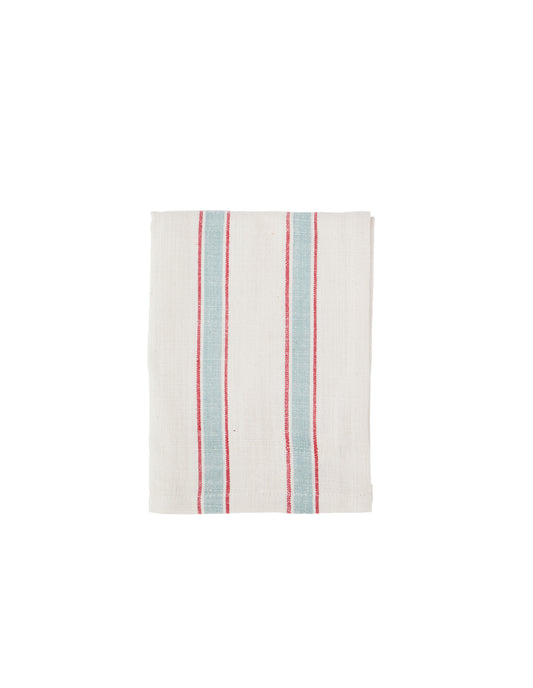 Blue Stripe Cotton Towel, Madam Stoltz