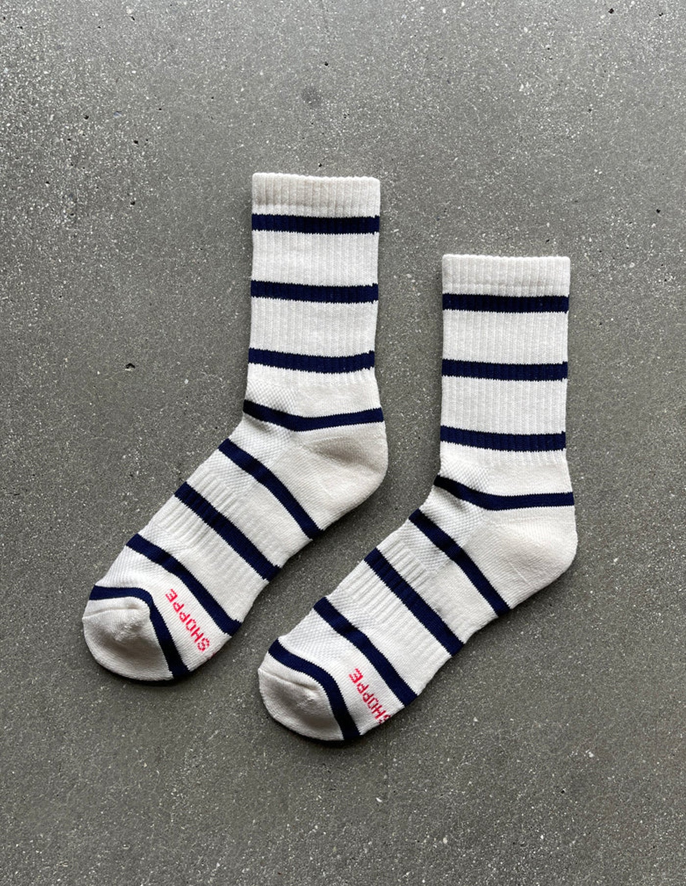 Sailor Stripe Boyfriend Socks, Le Bon Shoppe