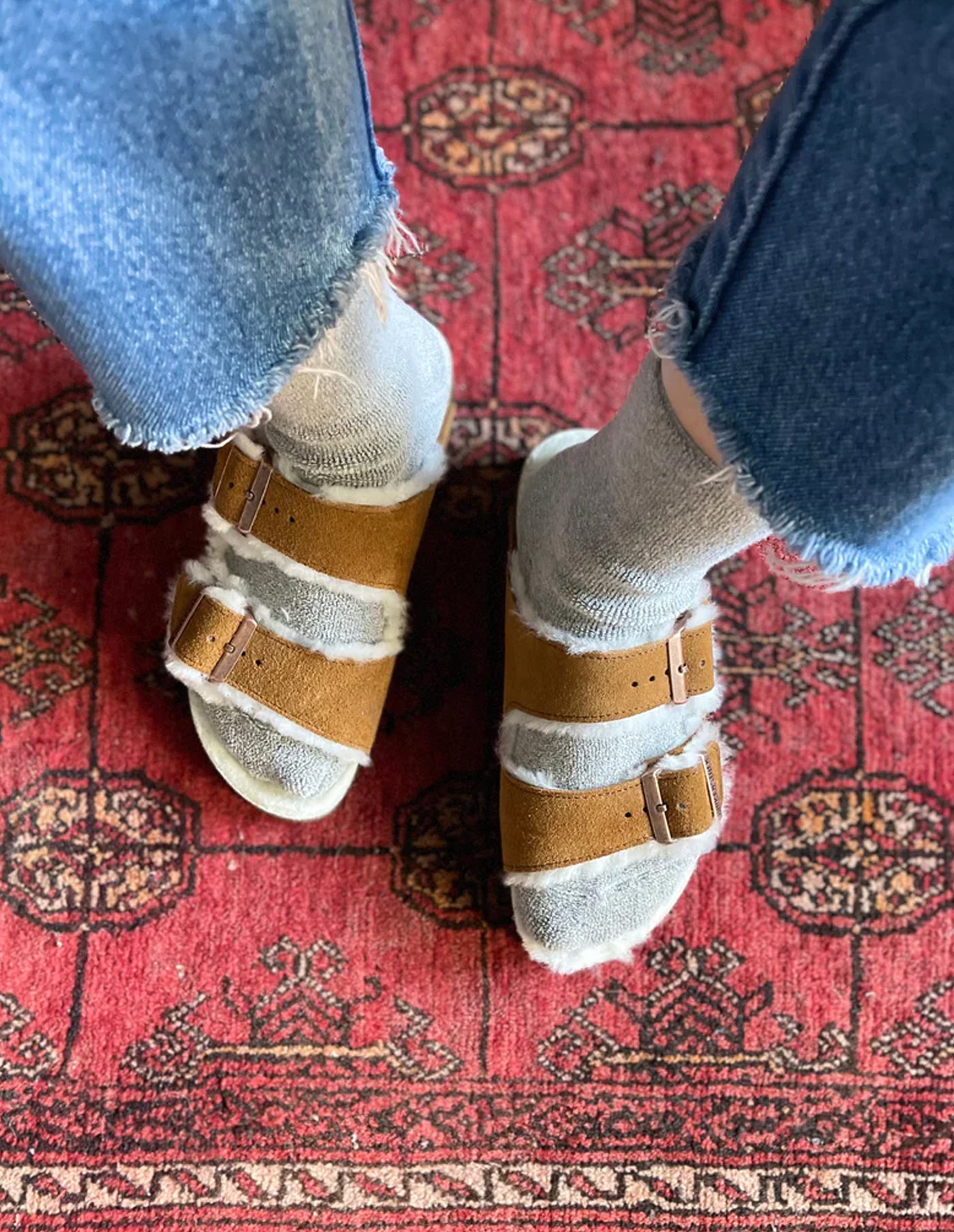 Heather Grey Cotton Cloud Socks, Le Bon Shoppe