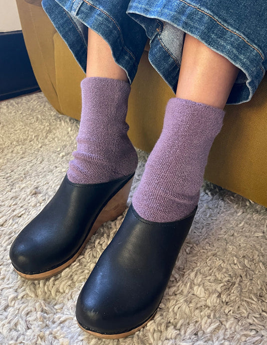 Plum Cloud Socks, Le Bon Shoppe