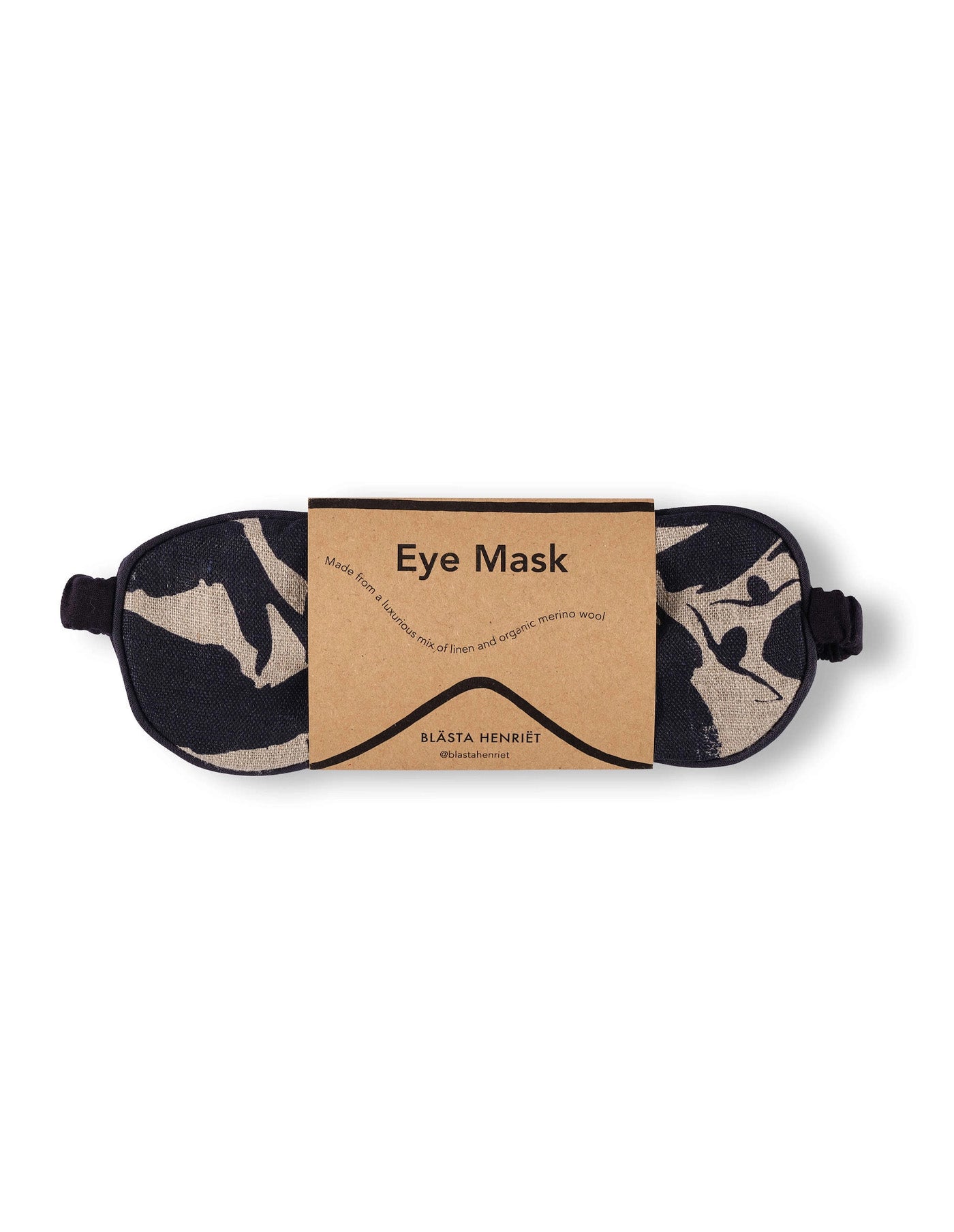Printed Navy Eye Mask, Blästa Henriët