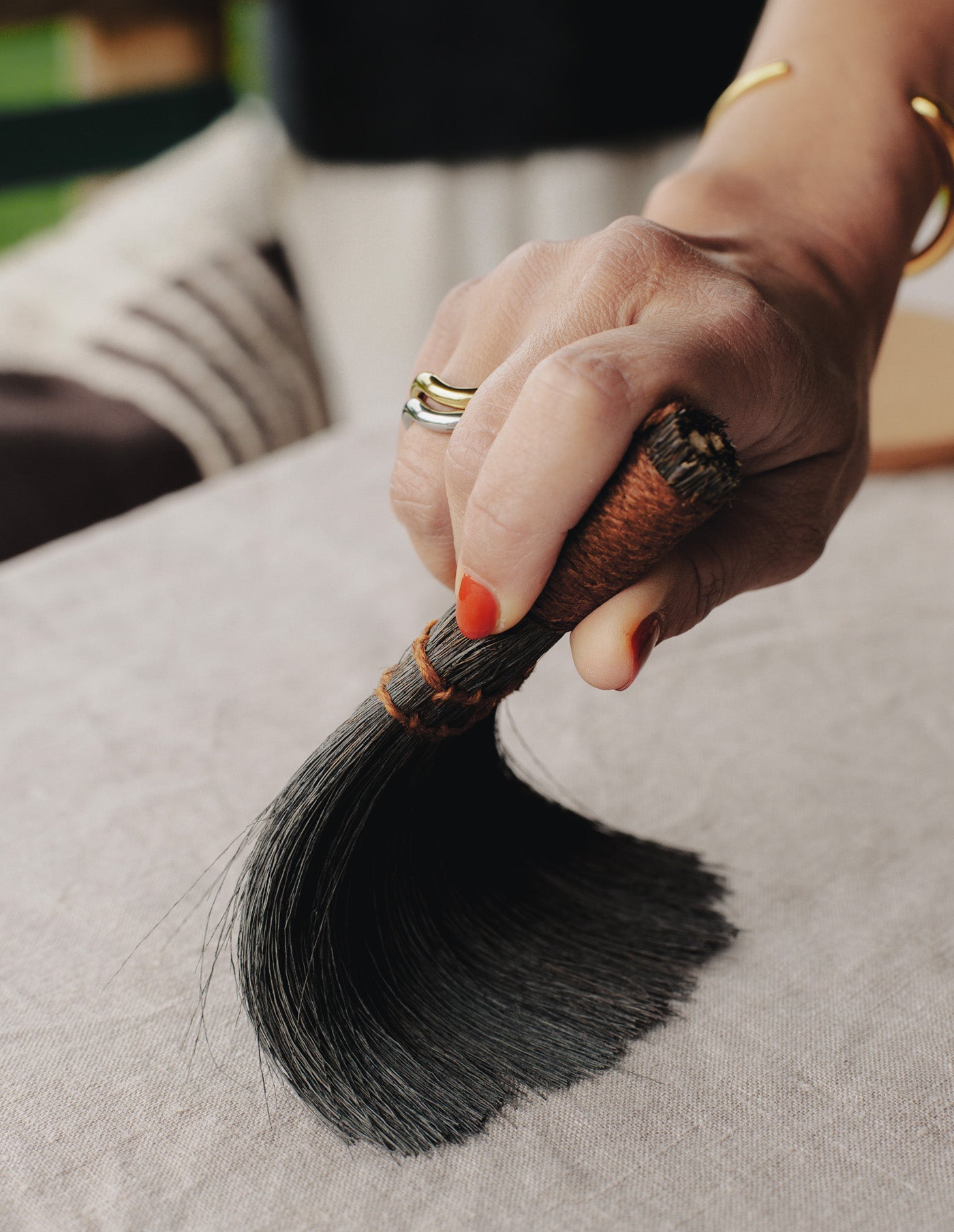 Seagrass Mini Broom, Madam Stoltz