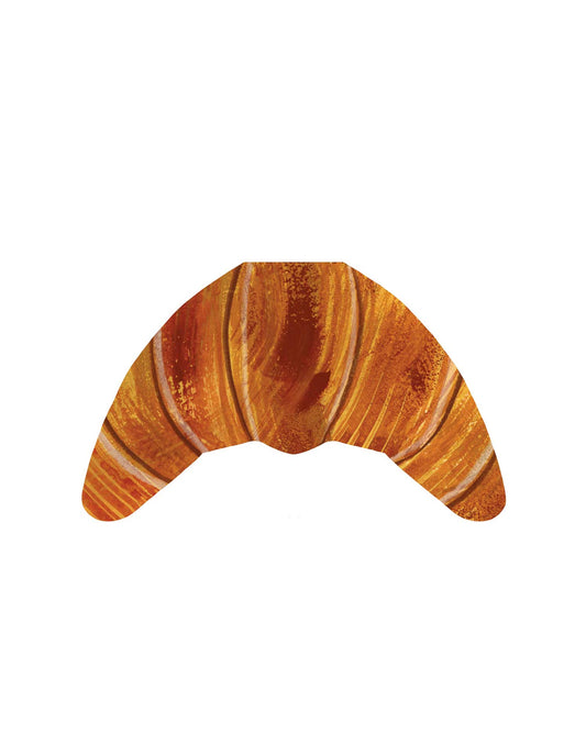 Croissant Greeting Card, Mortlake Papers