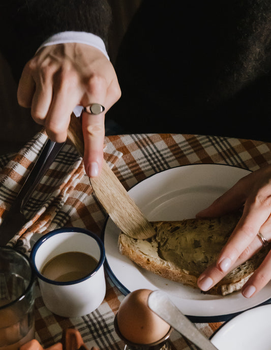 Hand Carved Wooden Knife, Madam Stoltz