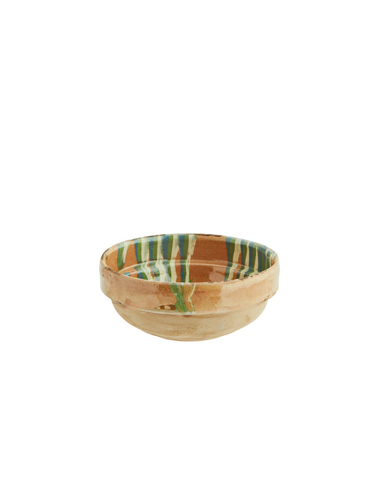 Tonal Hand Painted Earthenware Bowl, Madam Stoltz