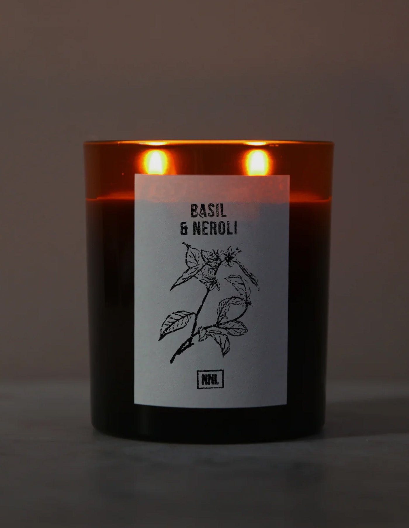 Basil and Neroli Candle, Norfolk Natural Living