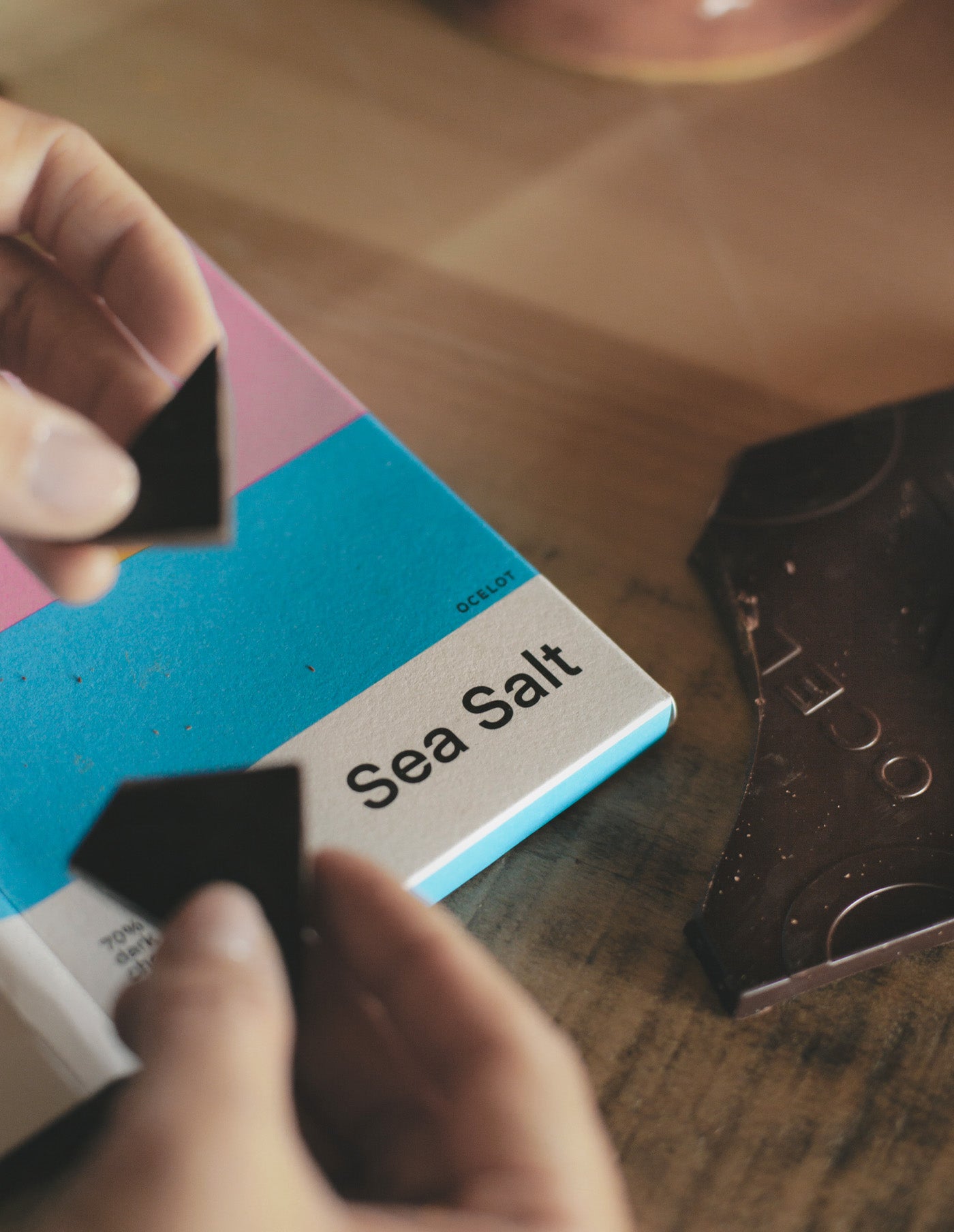 Sea Salt Dark Chocolate, Ocelot