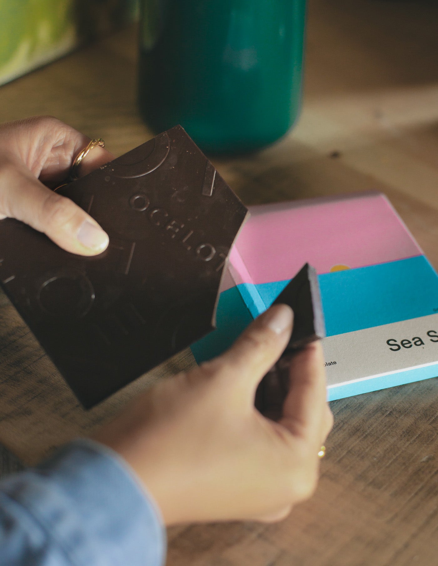 Sea Salt Dark Chocolate, Ocelot