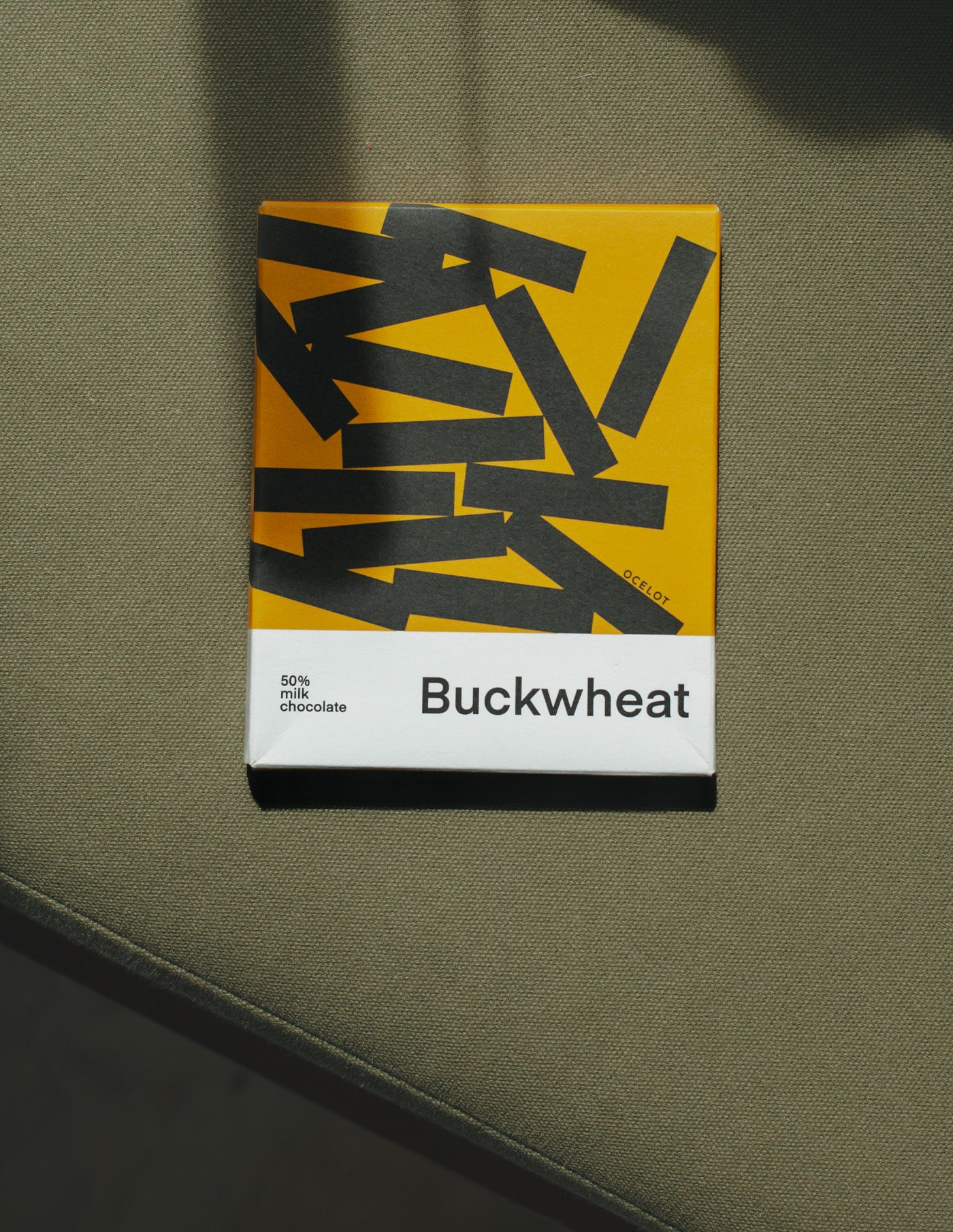 Buckwheat Dark Milk Chocolate, Ocelot