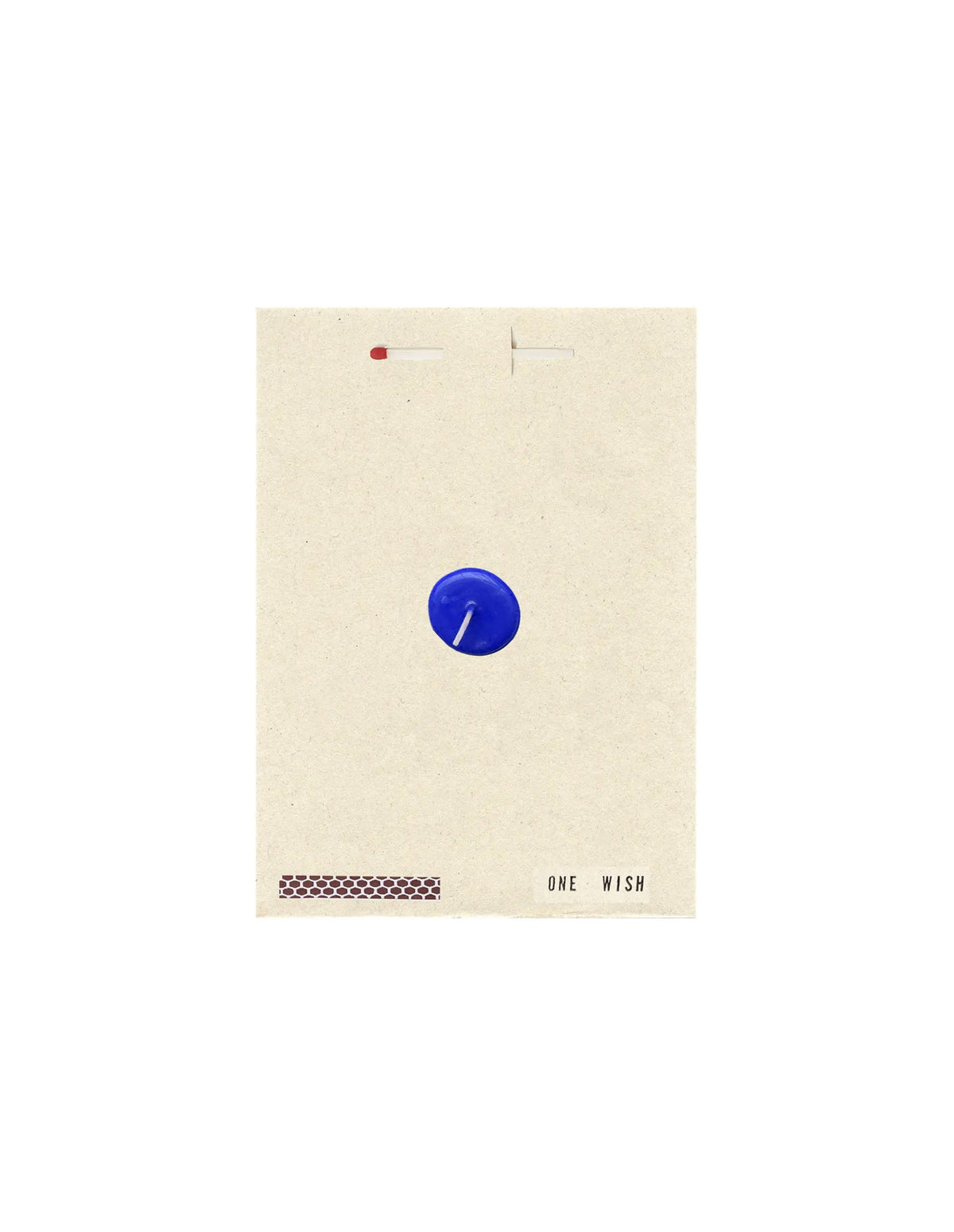 Original Blue Greeting Card, Wish Cards