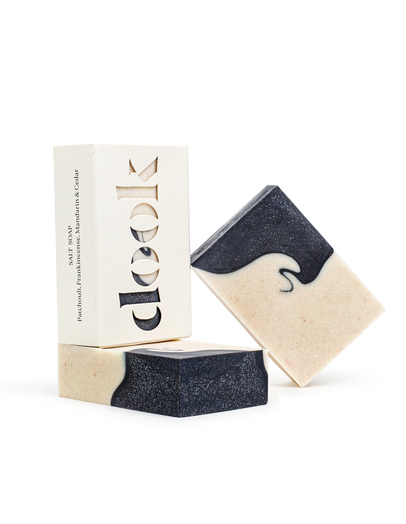 Patchouli, Frankincense, Mandarin & Cedar Salt Soap, Dook