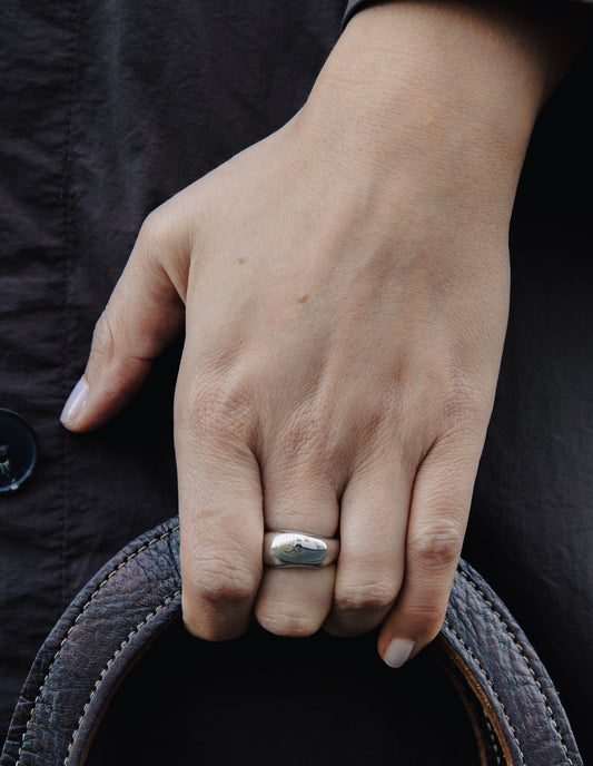 Silver Dome Ring
