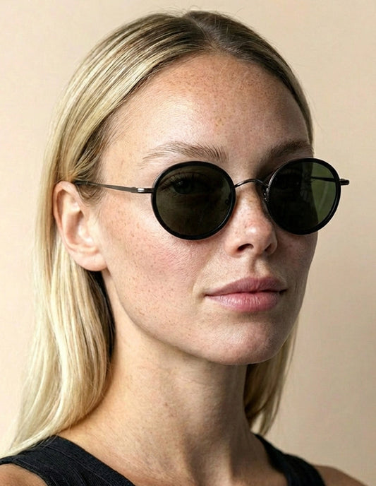 Temple Black Sunglasses, Greenwich Social Club
