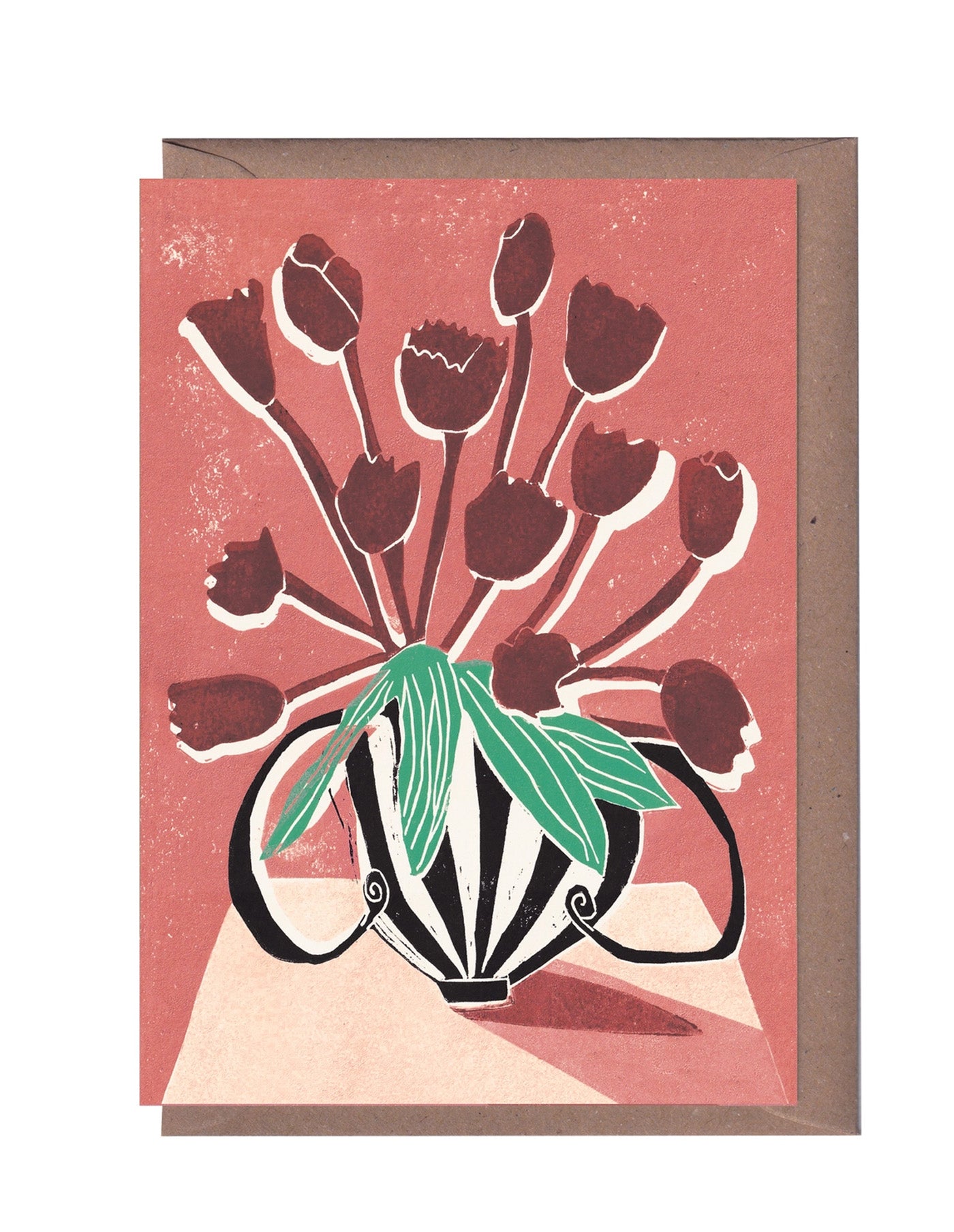 Tulips Greeting Card, Luiza Holub