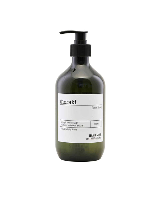 Linen Dew Organic Hand Soap, Meraki