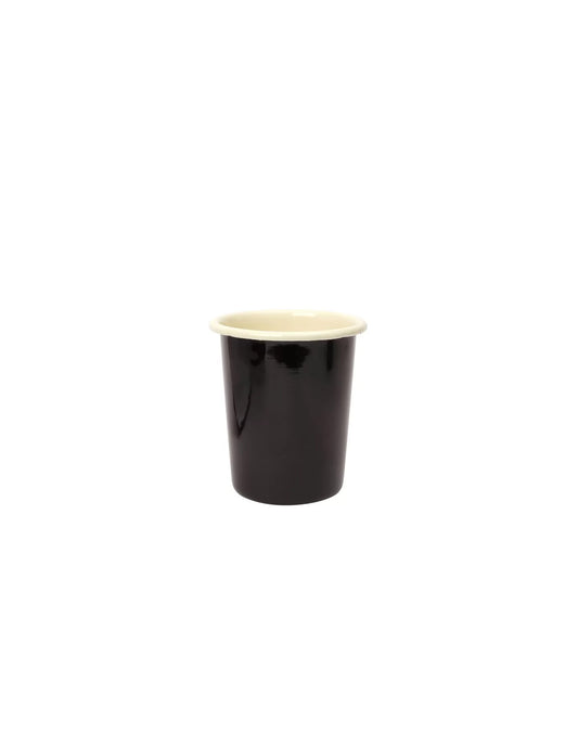 Black Enamel Beaker