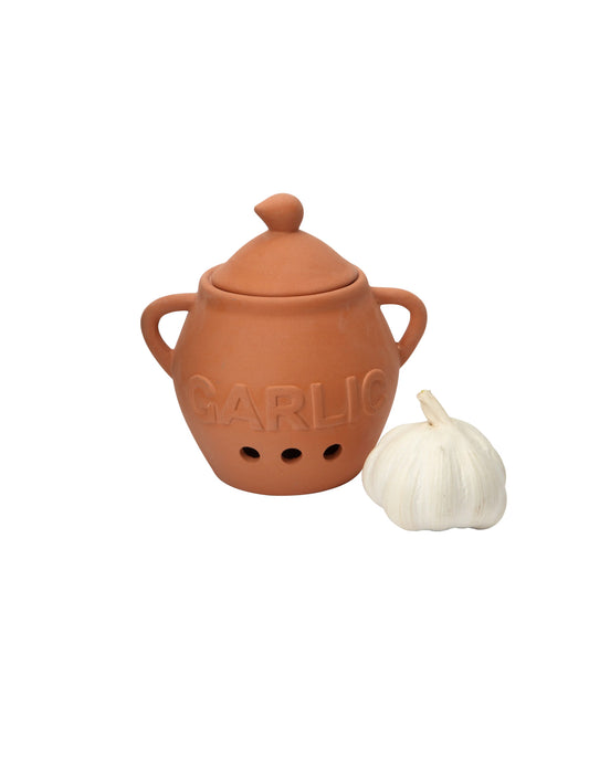 Garlic Keeper Terracotta Pot