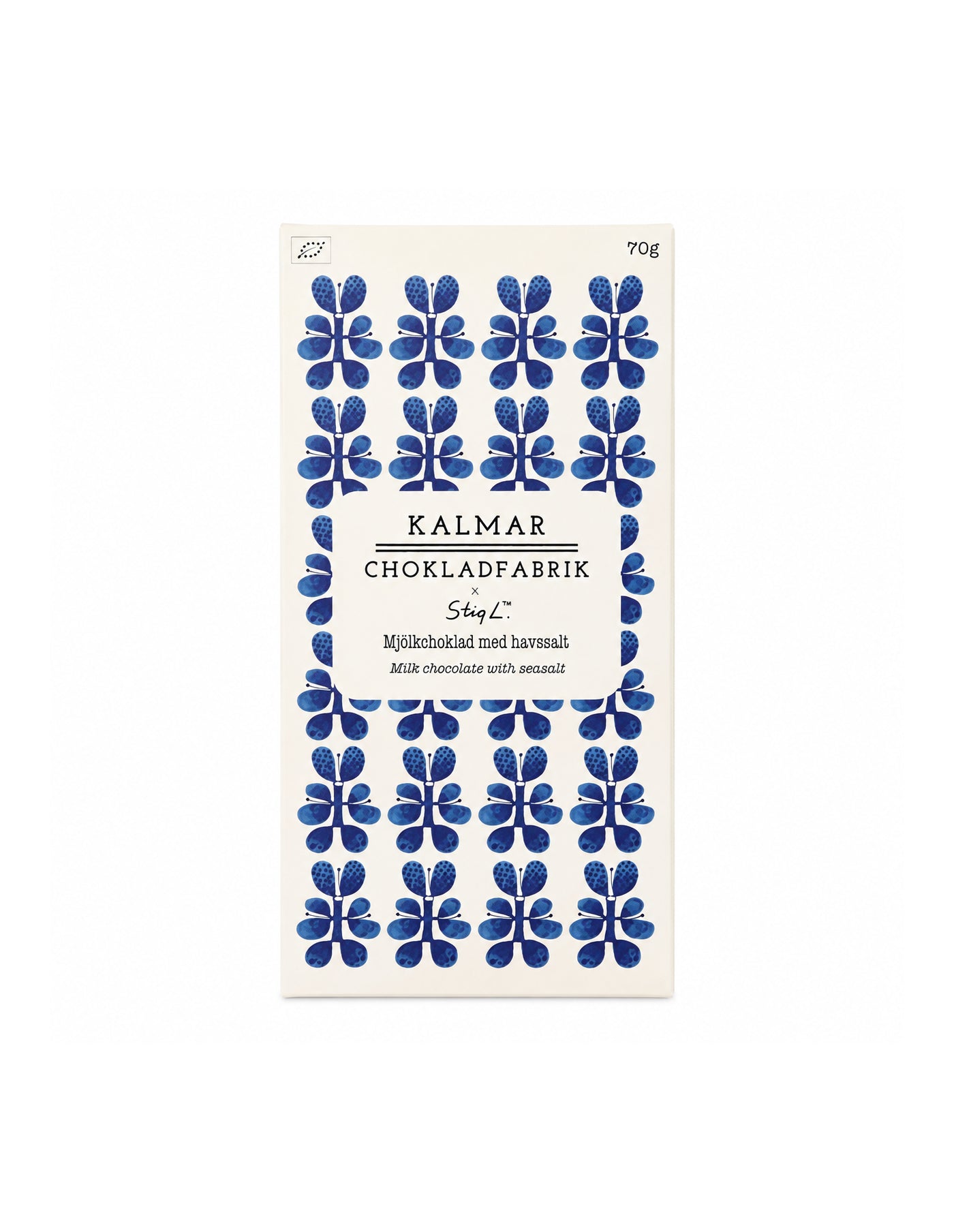 Milk Chocolate with Sea Salt, Kalmar Chokladfabrik