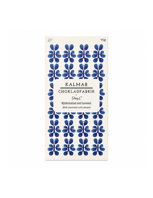 Milk Chocolate with Sea Salt, Kalmar Chokladfabrik