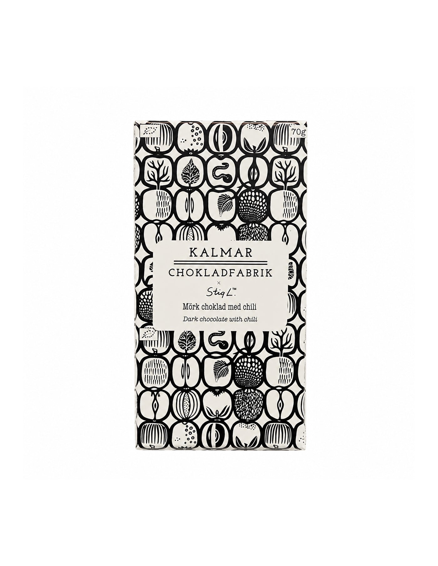 Dark Chocolate with Chilli, Kalmar Chokladfabrik