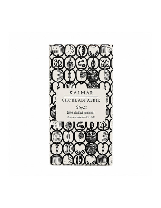 Dark Chocolate with Chilli, Kalmar Chokladfabrik
